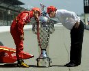 Montoya and Ganassi, Indianapolis 500 winners