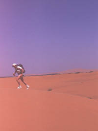 Mara Isabel Trujillo, winner in the Sahara Desert