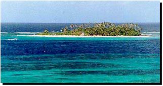 Johny Kay in the Colombian San Andres Island in the Caribbean Sea