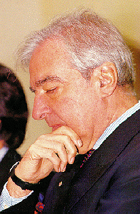 Colombian writer Alvaro Mutis