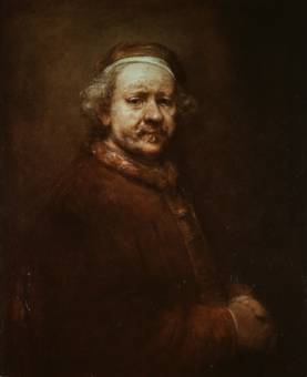 Rembrandt's self protrait